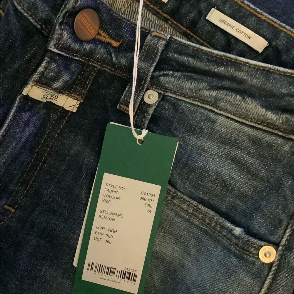 Closed Renton Straight Leg Jeans Sz 24 - Picture 9 of 10